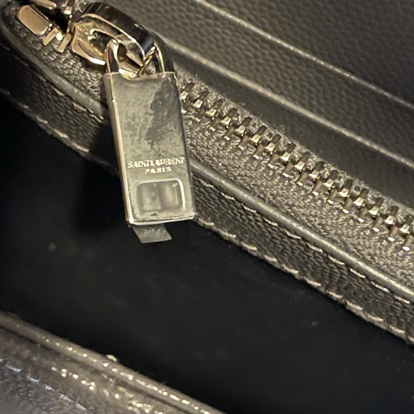 SAINT LAURENT MONOGRAM ENVELOPE WALLET - Picture 6 of 14